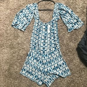 Frankie's Bikinis off the shoulder romper